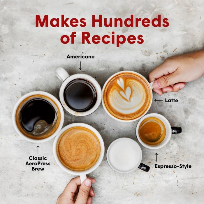 AeroPress Original Coffee and Espresso-style Maker, Barista Level Portable Coffee Maker with Chamber, Plunger, & Filters, Quick Coffee and Espresso Maker - Image 2