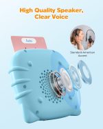 Airbition Bilingual Spanish and English Talking Flash Cards for Ages 2+, Pocket Speech Therapy Tools with 512 Words, Montessori Language Learning and Autism Aids, Children's Sensory Learning Kit - Image 4