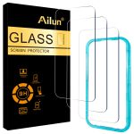 Ailun 3 Pack Screen Protector for iPhone 17 Pro [6.3 inch] with Installation Frame, Tempered Glass,Sensor Protection, Dynamic Island Compatible, Case Friendly [Not for iPhone 17/17 Pro Max/iPhone Air]