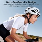 Bayhanc Bone Conduction Headphones, Open Ear, IPX6, Sweat Resistant, Bluetooth V5.4,10Hrs Playtime, Comfortable Fit Sports Wireless Earbuds with Built-in Mic for Running, Gym, Cycling, Outdoor, Black - Image 7