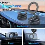 OPVICAM Car Phone Holder for Magsafe [Strongest Suction & Magnetic] 360° Adjustable Car Phone Mount, Cell Phone Holders for Your Car for All Smartphones & All Car Models - Image 8