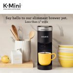 Keurig K-Mini Single Serve K-Cup Pod Coffee Maker, 6 to 12oz Brew size, with Cord Storage, Perfect for Small Spaces, Black - Image 12