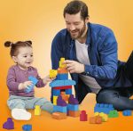 Mega Bloks First Builders Toddler Blocks Toys Set, Big Building Bag with 80 Pieces and Storage, Ages 1+ Years - Image 8