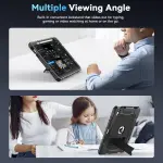 Grifobes for iPad A16 Case 11th Generation 11 inch 2025 / iPad 10th Generation Case 10.9 inch 2022, Heavy Duty Military Grade Shockproof Cover with Pencil Holder for i Pad 11/10 Gen (Black) - Image 4