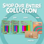 BUNMO Stocking Stuffers for Kids - Pop Tubes - Sensory Toys - Toddler Toys - Imaginative Play & Stimulating Creative Learning - Stocking Stuffers for Toddlers - 4 Pack Large - Image 4