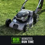 60V Self-Propelled Lawn Mower 21-Inch, Brushless Cordless Mower for Large Yards, Electric with LED Headlight, 2X5.0Ah Battery & Rapid Charger - Image 5