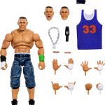 Mattel WWE Ultimate Edition John Cena 6-inch Action Figure & Accessories Set, 10+ Pieces Include Swappable Heads & Hands (Amazon Exclusive)