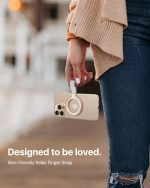 andobil [2025 Unrivaled Stability] Magnetic Phone Grip Holder for MagSafe Ring Stand Holder Kickstand Compatible with MagSafe Accessories for iPhone 17 Air 16 Pro Max Plus 15/14/13/12&Android,Rosegold - Image 2