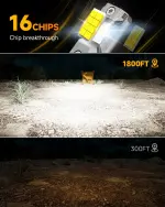 FAHREN H11 9005 Light bulbs combo, 120000 12X Super Bright H9 H8 HB3 off-Road Use or Fog light Bulbs, 6500k White Non-Polarity Plug and Play, Pack of 4 - Image 6