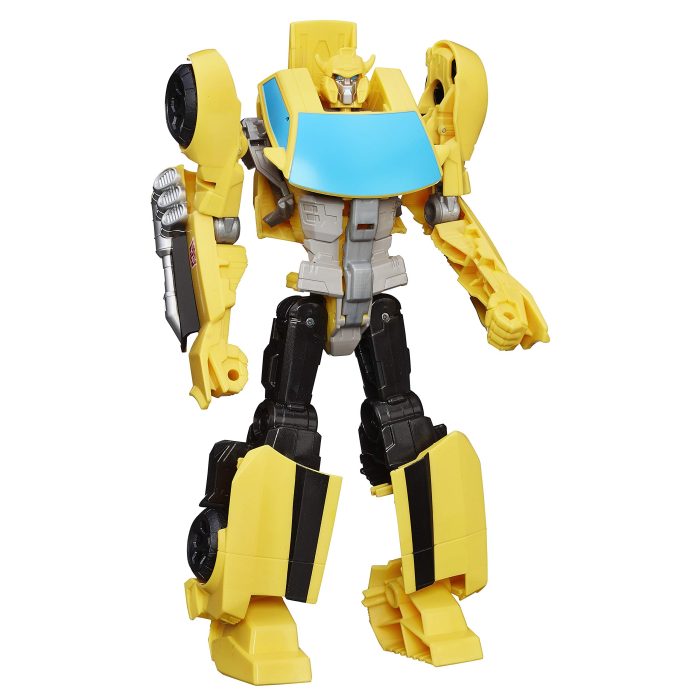 Transformers Toys Heroic Bumblebee Action Figure - Timeless Large-Scale Figure, Changes into Yellow Toy Car, 11" (Amazon Exclusive) - Image 1