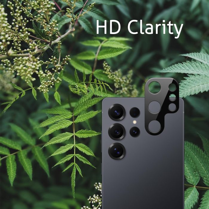 Ailun Glass Screen Protector for Galaxy S25 Ultra [6.9 Inch] 3Pack + 3Pack Camera Lens Tempered Glass Fingerprint Unlock 0.25mm Ultra Clear Anti-Scratch Case Friendly [Not For S25/S25 Plus/S25 Edge] - Image 3