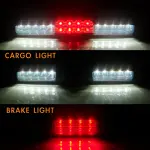 Cxdar Third 3rd Brake Light, LED High Mount Stop Light for 1999-2007 Chevy Silverado GMC Sierra 1500 2500 3500 HD Classic, Rear Center Cab Roof Tail Cargo Lamp, Smoke Lens - Image 5