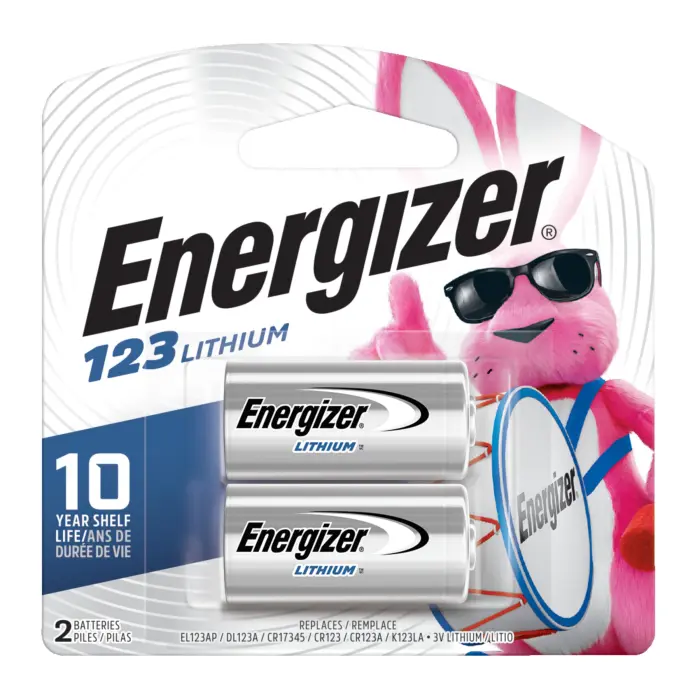 Energizer 123 Lithium Batteries (2 Pack), 3V Photo Batteries - Image 3