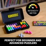 Educational Insights Kanoodle - Original 3D Brain Teaser Puzzle, Single Player Mind Challenge Toys, Handheld Travel Games, Challenging Logic Puzzles and Gifts for Kids, Teens & Adults Ages 7+ - Image 4
