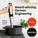 Braun MultiQuick 7 3-in-1 Immersion Blender with Food Processor – Powerful Handheld Electric Stick Blender - Emulsifier for Chopping, Beating & Whisking - Ideal for Soup, Puree, Smoothies & More - Image 3