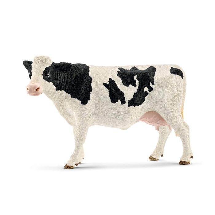 Schleich FARM WORLD - 4 PC Starter Barnyard Animal Set - Includes Cow, Sheep, Rooster and Sheep Figurines - Farm Animal Toys for Kids 3+ | 42385 - Image 4