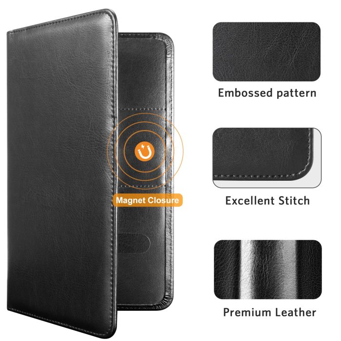 CoBak Car Registration and Insurance Holder - Vehicle Glove Box Car Organizer,Auto Truck Comparment Accessories Case with Magnetic Closure for Driver License,Cards - Image 5