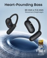 soundcore AeroFit 2 by Anker, Open-Ear Headphones, Real-Time Translation Earbuds, 4 Adjustable Positions for Every Ear Size, 2× Richer Bass, Hi-Res, 42H Playtime, IP55,AI Clear Calls,Wireless Charging - Image 4
