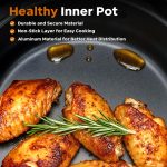 17.8QT Commercial Electric Pressure Cooker stainless steel Pressure Cooker | 24-hour Presetting |12 in 1 slow cooker with temperature control | LED Multifunction Food Warmer with nonstick pot - Image 5