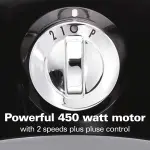 Hamilton Beach Food Processor & Vegetable Chopper for Slicing, Shredding, Mincing, and Puree, 8 Cup, Black - Image 6