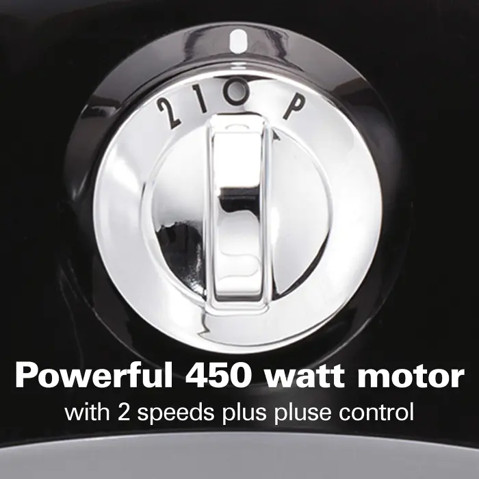 Hamilton Beach Food Processor & Vegetable Chopper for Slicing, Shredding, Mincing, and Puree, 8 Cup, Black - Image 6