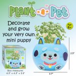 Creativity for Kids Plant-A-Pet: Puppy Toys for Girls - Small Gifts and Stocking Stuffers for Girls, Arts and Crafts for Kids, DIY Activity Set (Ages 6+) - Image 9