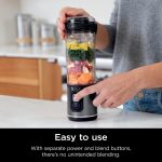 Ninja BC151BK Blast Portable Blender, Cordless, 18oz. Vessel, Personal Blender-for Shakes & Smoothies, BPA Free, Leakproof-Lid & Sip Spout, USB-C Rechargeable, Dishwasher Safe Parts, Black - Image 12