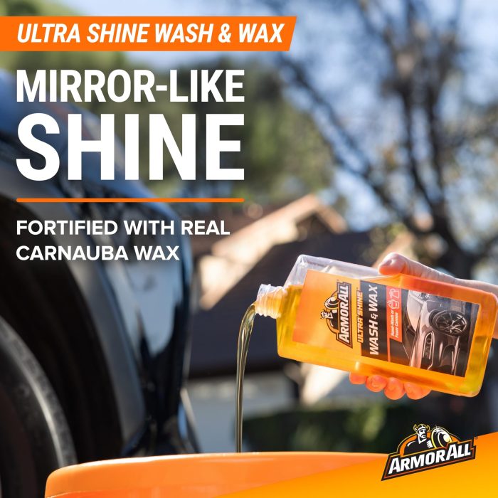 Armor All Premier Car Care Kit, Includes Car Wax & Wash Kit, Glass Cleaner, Car Air Freshener, Tire & Wheel Cleaner (8 Piece Kit) - Image 8