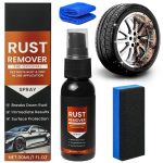 FreeSinger Rust Remover Spray for Metal - 2026 Upgrade Heavy Duty Metal Cleaner for Vehicles, Tools, Chains, Iron Out Rust Stain Remover, Multi-Surface Cleaner, Fast-Acting Oxidation Remover