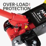 Maxority 2-Ton (4000 lbs) Hydraulic Trolley Garage Service/Floor Jack with Blow Mold Carrying Storage Case for sedans and Pickup Trucks Home and Workshop Vehicle Maintenance - Image 4