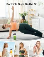 Ganiza Blender for Smoothies, 14Pcs Personal Blender for Shake and Smoothies for Kitchen with 3 Portable Cups (1x24oz & 2X17oz), Single Serve Smoothie Maker, Nutritious Recipe - Image 5