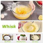 Bonsenkitchen 4-in-1 Immersion Blender Handheld, 20 Speeds Hand Blender with Turbo Mode, Stainless Steel Blade, Egg Whisk, Beaker & Chopper Bowl, Stick Mixer for Soup, Smoothie, Puree, Baby Food - Image 5