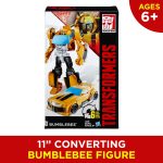 Transformers Toys Heroic Bumblebee Action Figure - Timeless Large-Scale Figure, Changes into Yellow Toy Car, 11" (Amazon Exclusive) - Image 3
