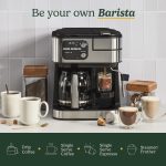Cuisinart Coffee Center Barista Bar 4-in-1 Coffee Maker, Single-Serve Pods Compatible, Coffeemaker, Three Brewing Sizes, SS-4N1NAS, Black - Image 6