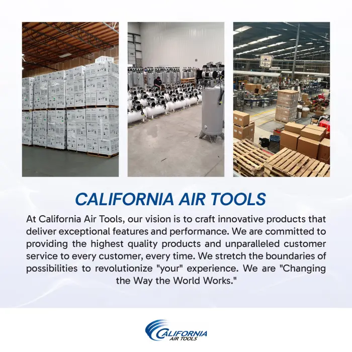 California Air Tools CAT-1510 1.0 HP Quiet, Oil-Free Air Compressor, 1.5 Gallon Tank Capacity, 75 dB Noise Level, Lightweight, Electric, Portable, for Home and Garage - Image 2