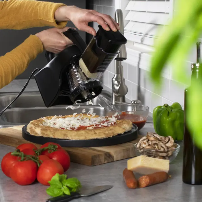 Presto 02970 Professional SaladShooter Electric Slicer/Shredder, Black,1 count - Image 2