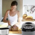 West Bend Hi-Rise Bread Maker Machine Programmable 12 Programs Including Gluten Free & 3 Loaf Sizes and Crust Colors with Traditionally-Shaped Horizontal Bread Pan with Dual Knead Blades, 3-Lb, Gray - Image 10