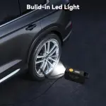 Inzeetor 150 PSI Tire Inflator Portable Air Compressor, 12V DC Auto Shutoff Air Pump with Digital Pressure Gauge and Emergency LED Light for Car Tires, Bicycle & Balloons, Black - Image 5