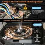 2 Pack Ultrasonic Rodent Repellent for Car Engines, Under Hood Mouse Repellent with Strobe Light Battery Powered - Keep Mice, Rodents, Rats and Squirrels Away from Cars, RVs, Garages, Attics, Indoors - Image 7