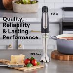 Braun MultiQuick 7 3-in-1 Immersion Blender with Food Processor – Powerful Handheld Electric Stick Blender - Emulsifier for Chopping, Beating & Whisking - Ideal for Soup, Puree, Smoothies & More - Image 4