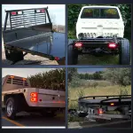 Nilight - TL-01 6" Oval Red LED Tail 2PCS w/Surface Mount Grommets Plugs IP65 Waterproof Stop Brake Turn Trailer Lights for RV Truck Jeep - Image 2