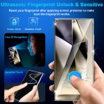 firtstnow 3 Pack Glass Screen Protector for Samsung Galaxy S25 Ultra [6.9 inch] + 3 Pack Camera Lens Protector, 9H Tempered Glass, Fingerprint Unlock, HD Clear Case Friendly Anti-Scratch - Image 2