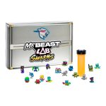MrBeast Lab Swarms Series 2 Atomic Cash Case– 18-Pack Collectible Micro Beasts, Includes Exclusive Ultra Rare & Special Edition Figures, Reveal 2 with Water & Shake Test Tube, 1" Figures for Kids 5+