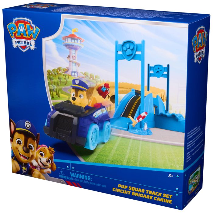 PAW Patrol Pup Squad Track Set, Looping Track Playset & Vehicle Launcher with Chase & Marshall Toy Cars, Kids Toys for Boys & Girls Ages 3 and Up - Image 3