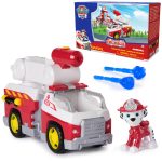 Paw Patrol Fire Rescue: Marshall Rescue Fire Engine with Action Figure & Projectile Launcher & Toy Truck, Kids Toys for Boys & Girls Ages 3 and Up