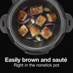 Proctor Silex Proctor-Silex Simplicity 4-in-1 Electric Pressure Cooker, 3 Quart Multi-Function With Slow Cook, Steam, Sauté, Rice, Stainless Steel (34503) - Image 4