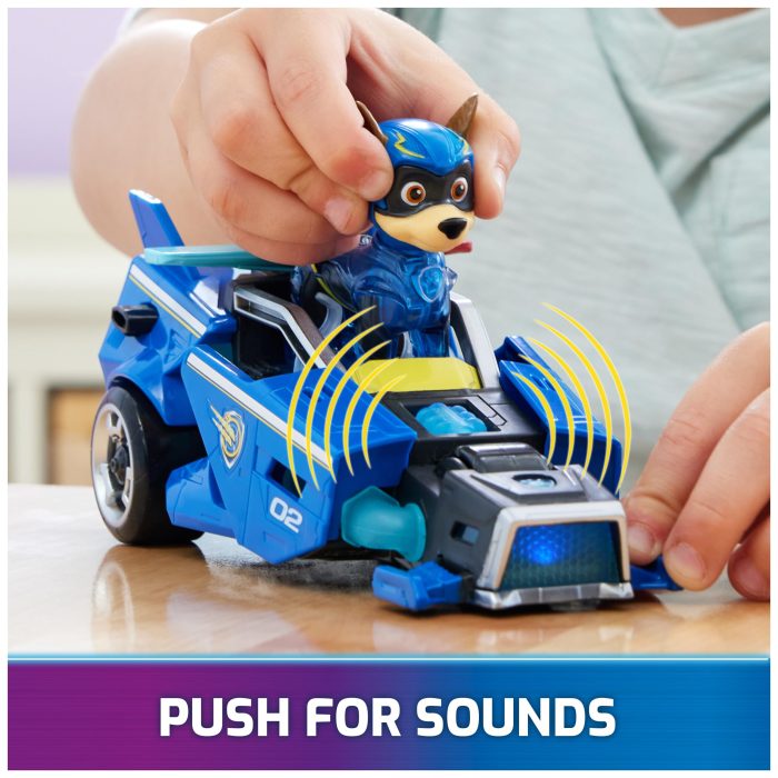 Paw Patrol: The Mighty Movie, Toy Car with Chase Mighty Pups Action Figure, Lights and Sounds, Kids Toys for Boys & Girls 3+ - Image 6