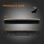 Cxdar Third 3rd Brake Light, LED High Mount Stop Light for 1999-2007 Chevy Silverado GMC Sierra 1500 2500 3500 HD Classic, Rear Center Cab Roof Tail Cargo Lamp, Smoke Lens - Image 4