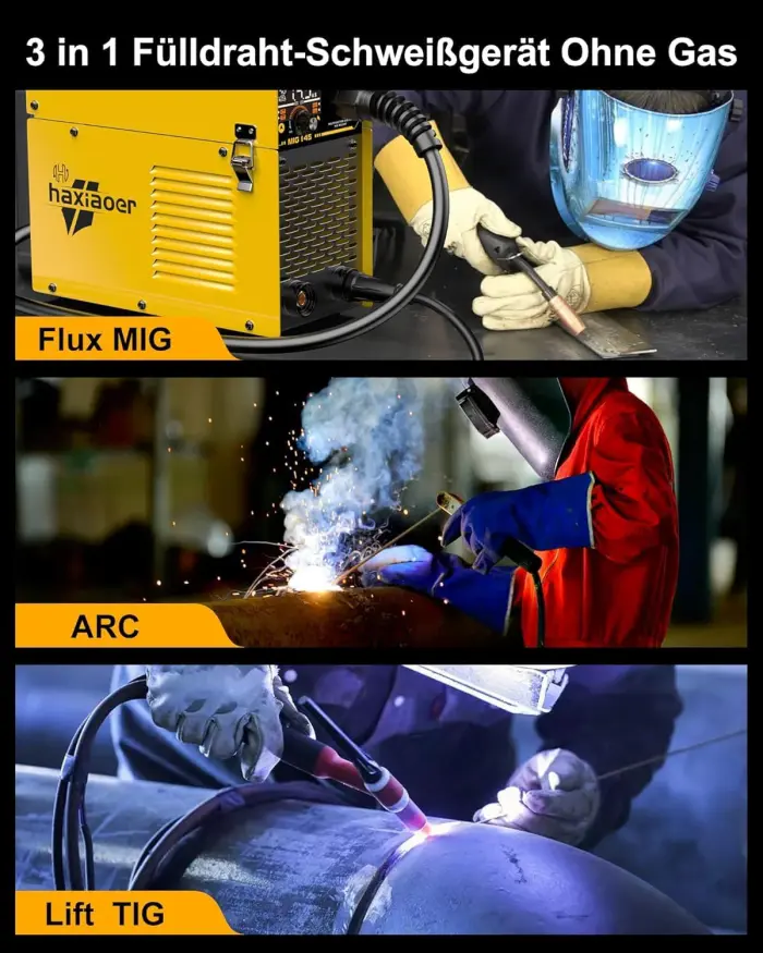 110V Multiprocess Welding Machine - Portable Inverter Equipment Kit - Image 3
