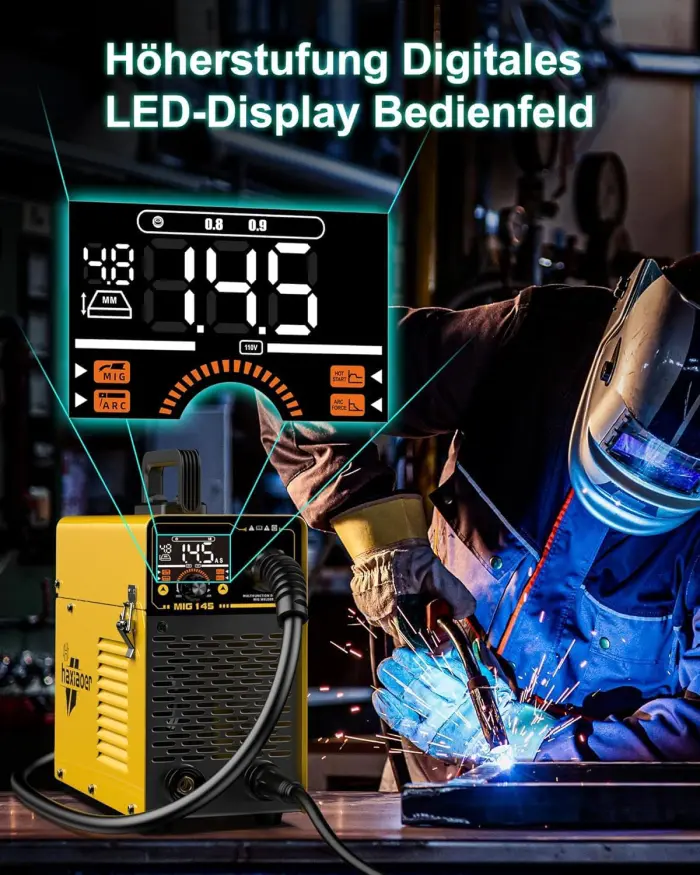 110V Multiprocess Welding Machine - Portable Inverter Equipment Kit - Image 4